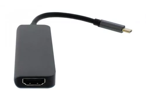 Adaptor USB Type C la HDMI 2x USB 3.0 PD Well, conectori USB Type C tata și USB A mama, 24 luni garanție. [1]