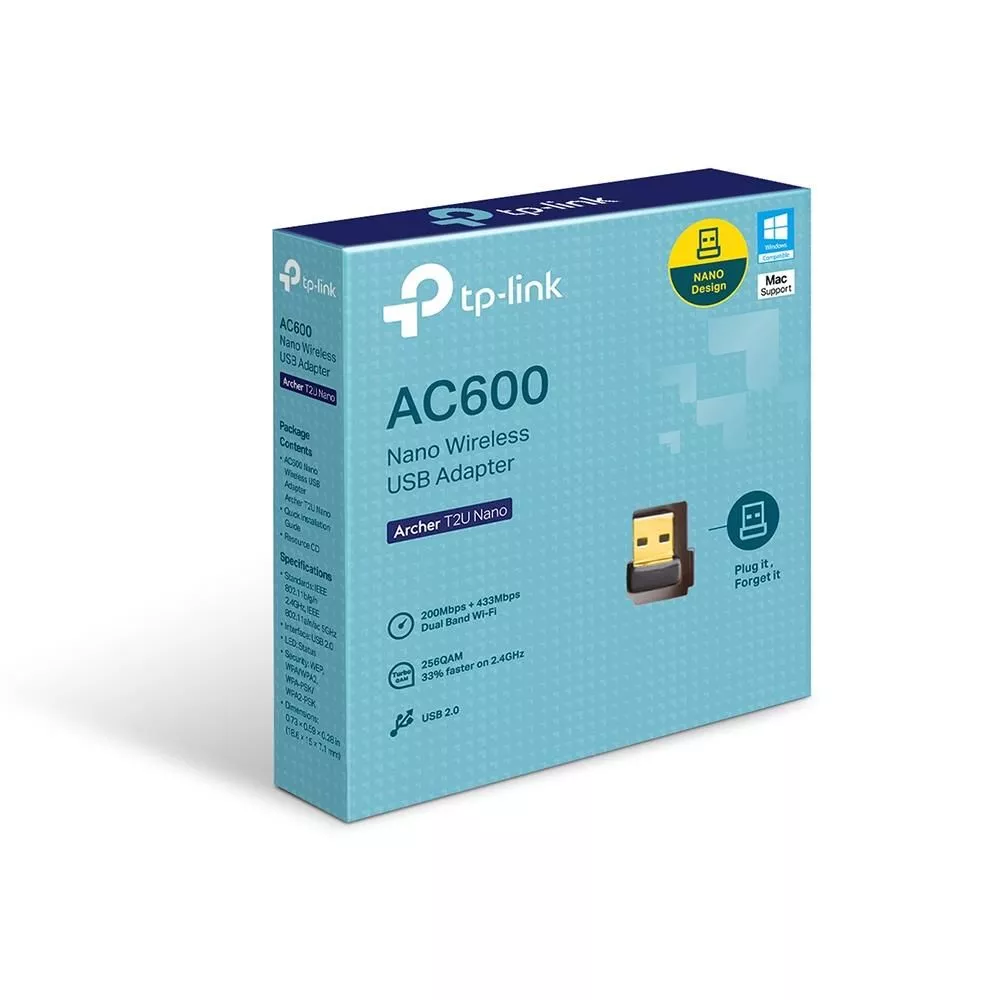 Adaptor USB Wireless TP-LINK Archer T2U Nano AC600 – IoElectronice.ro [1]
