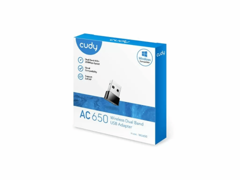Adaptor Wireless AC650 Dual Band USB WU650 Cudy – IoElectronice.ro [1]