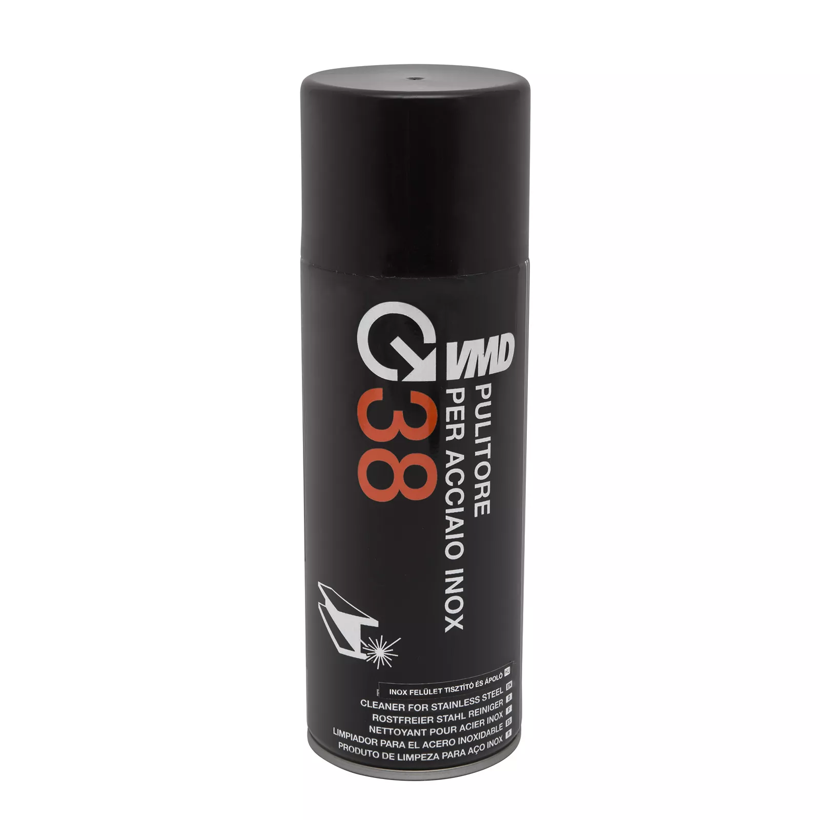 Solutii de curatare - Agent pentru curățare și protecție inox, spray 400ml VMD 38 – Curățare eficientă și protecție durabilă
