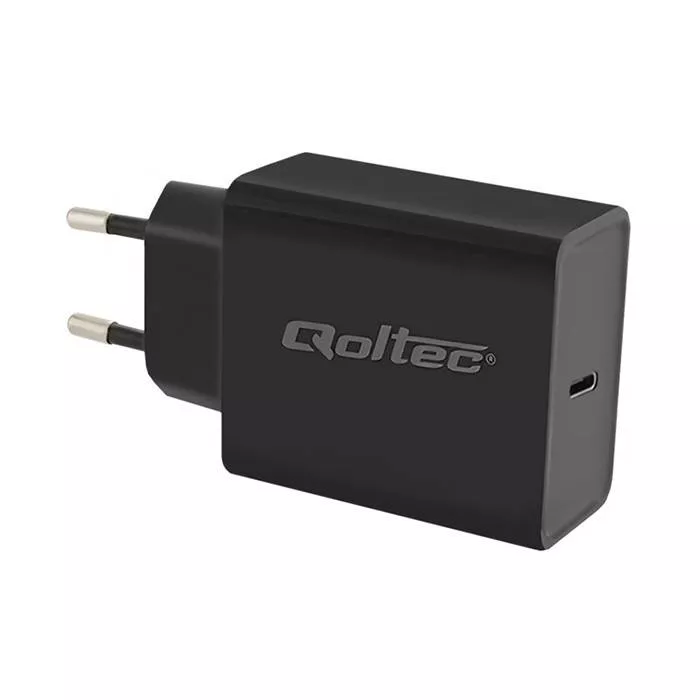 Incarcatoare retea - Alimentator 230V USB C 30W Fast Charge Qoltec – IoElectronice.ro