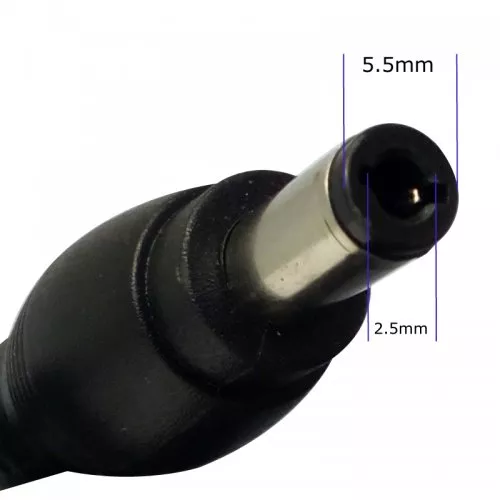 Alimentator AC/DC 12V 5A 5000mA 60W cu conector DC 2.5x5.5mm, cablu rotund, brand OEM, 230V AC, garanție 24 luni. [1]