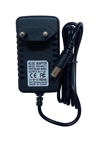 Electrice - Alimentator în comutație rețea - 6V 2A cu mufă 5.5/2.5mm (520) – IoElectronice.ro