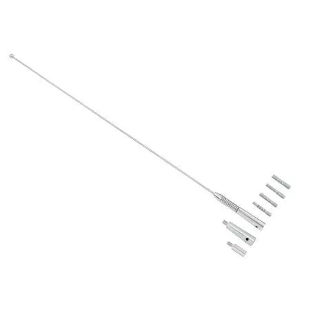 Antene auto - Antena auto Sunker A2 52cm cu 6 adaptoare, antentă universală din fibră de sticlă