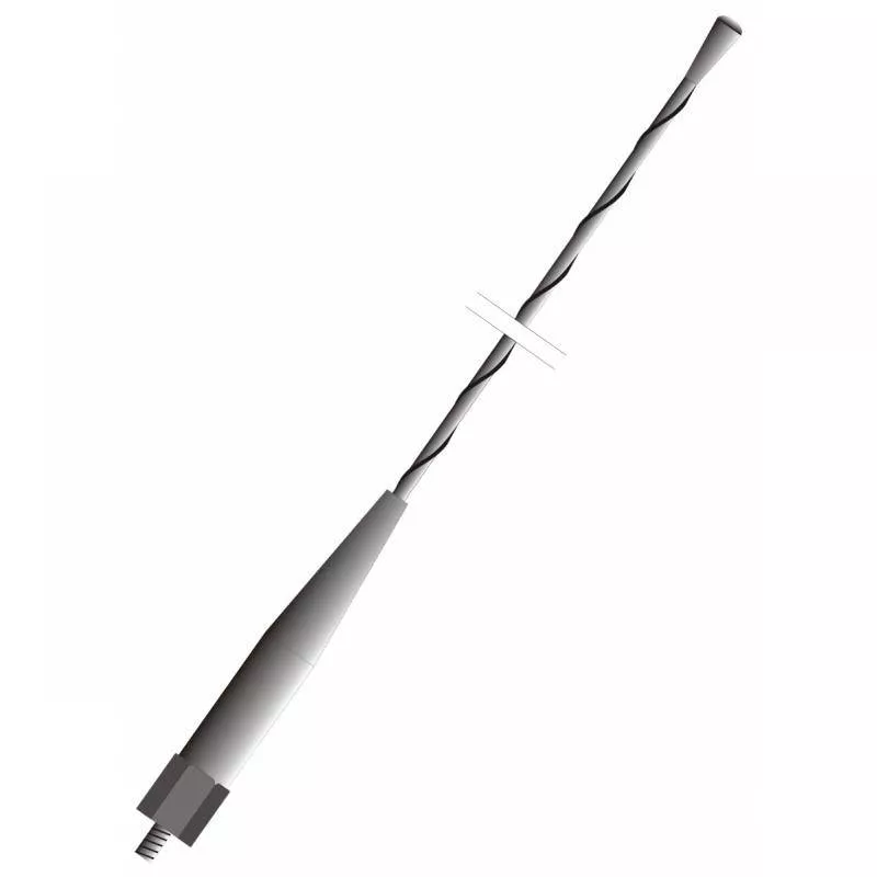 Accesorii Auto - Antena auto Sunker A6 77.5cm, fibra de sticlă, filet 6mm – Compatibil VW, Fiat, Peugeot, Citroen, Renault