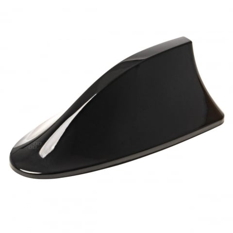 Antene auto - Antena auto activă AM-FM "COADA DE RECHIN" neagră – design modern, instalare ușoară, compatibil universal