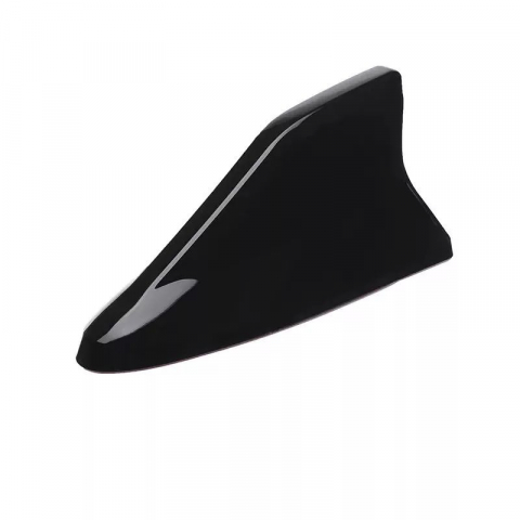 Accesorii Auto - Antena auto AM/FM aripioară de rechin negru 16x8x7.5cm – Recepție radio excelentă, instalare ușoară, compatibilă cu majoritatea mașinilor