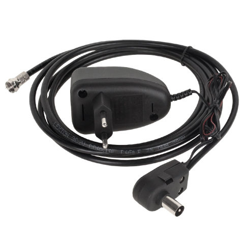 Antena digitală DVB-T pentru interior, amplificator 28dB, mufa F, recepție UHF, semnal clar și puternic [1]