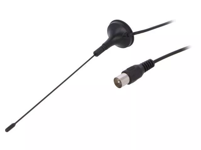 Antene TV - Antena DAB DVB-T 3dBi montare magnet 50ohm SR PASSIVES -30/85C, garanție 24 luni persoane fizice