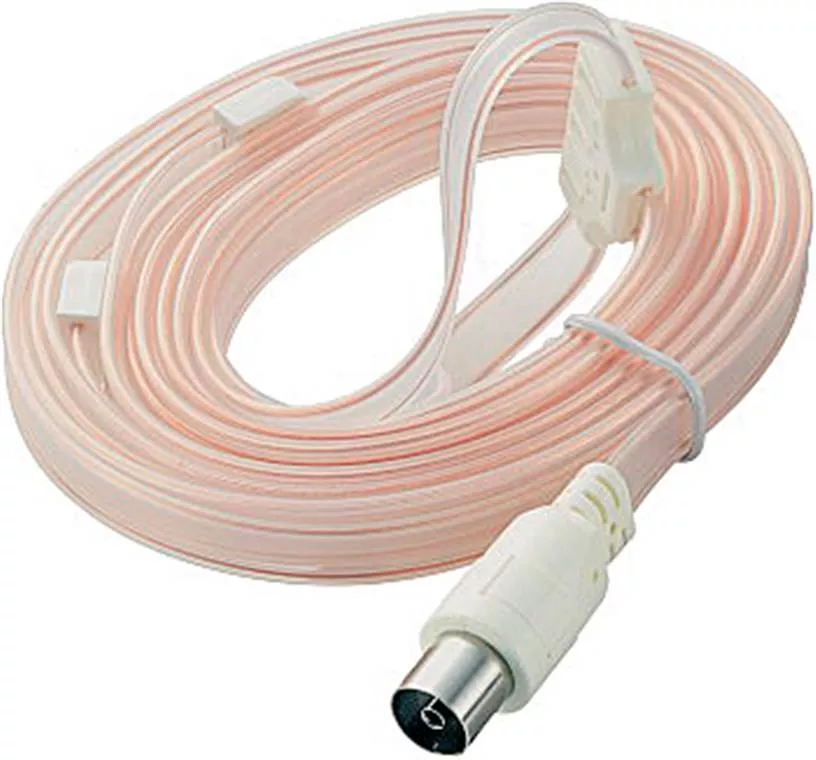 Antena FM dipol 1.8 m mufa coaxial mama Goobay pentru recepție semnal radio [1]