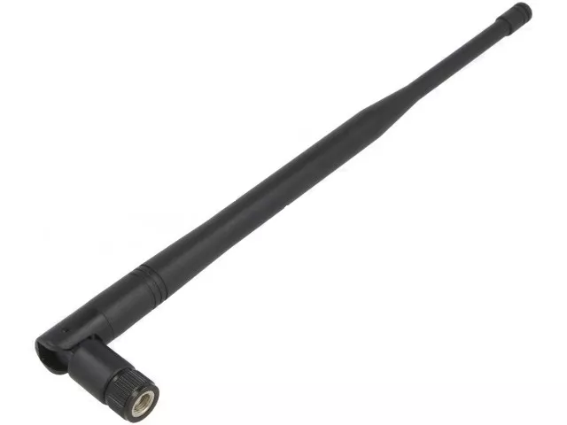 Antene wireless - Antena WiFi 7dBi lineare 50Ω 2400÷2483.5MHz tata RP-SMA SR PASSIVES WIFI-ANT415 – IoElectronice.ro