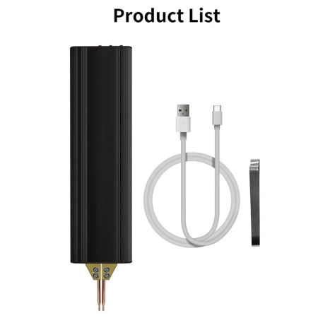 Accesorii acumulatori - Aparat de sudură în puncte 18650 KIT 6 negru OEM, tip: sudură punctiformă, lungime: 1.5m, utilizare: baterii 18650