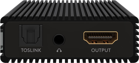 Audio Extractor HDMI 4K 60Hz Goobay 58477, HDMI mama, Toslink, Jack 3.5 mm stereo, suport audio 5.1, Full HD 1920x1080p [3]