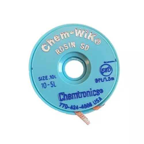 Scule mentenanta - Banda absorbantă pentru decositorit 2.54mm x 1.5m 10-5L ChemWik - IoElectronice.ro