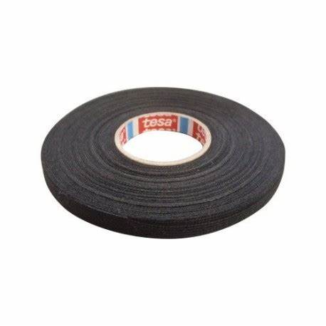 Banda izolatoare - Banda izolatoare din panza vata PET 9mm L 25m neagra TESA 51608