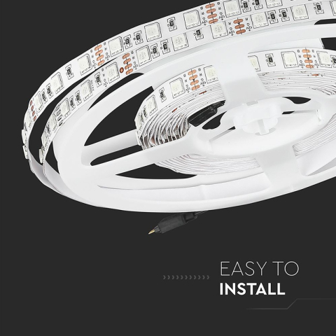 Banda LED 12V SMD5050 60LED/m 7W/m 900lm RGB IP20 5m V-TAC SKU-212120 – IoElectronice.ro [6]