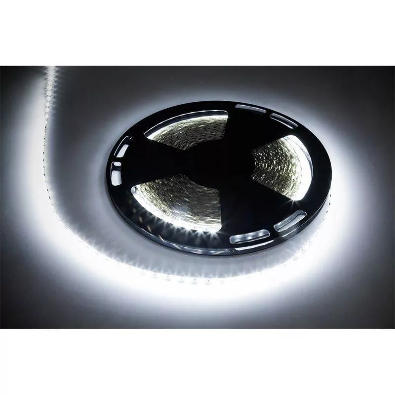 Banda LED - Banda LED 5050 IP20 Alb Rece 25m, 720lm/m, 5.6W/m, Tensiune 12V, Iluminare eficientă și durabilă