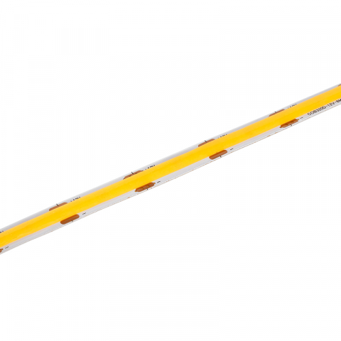 Banda LED COB 3000K Alb Cald 12V, 11W/m, IP65, 5m, Flux 1040lm/m, Temperaturi -20°C +40°C [2]