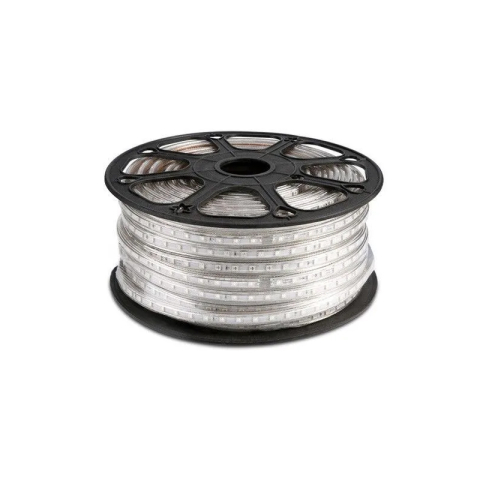 Banda LED - Banda LED flexibilă RGB 230V 10mm, 1m, pentru iluminat decorativ, roll 100m, model PS-8392-1