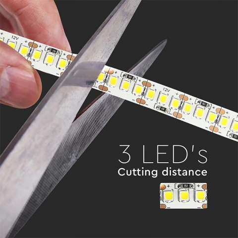 Banda LED SMD2835 12V, 800lm/m, Alb Neutru, IP20, 5M – Iluminare Modernă și Eficientă pentru Casa Ta [5]
