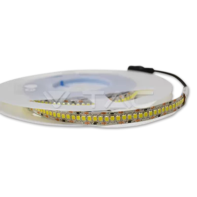 Banda LED SMD2835 240LED/m 3000lm/m 4000K 5m V-TAC IP20 12V 18W alb cald [1]