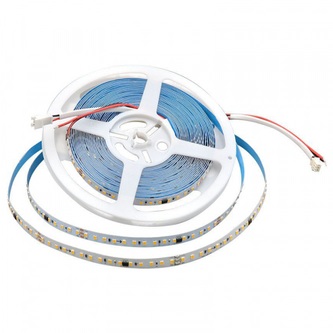 Banda LED - Banda LED SMD2835 10W/m 24V IP20 Alb Rece 6500K, 10m, Eficiență Ridicată, Iluminare Uniformă, V-tac SKU-23609