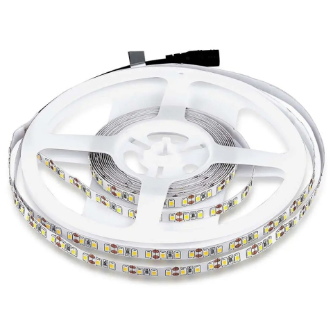 Banda LED - Banda LED SMD3528 12V 8W/m 120LED/m 800lm/m 4000K IP20 5M V-tac SKU-212042 – IoElectronice.ro