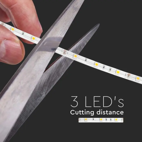 Banda LED SMD5050 RGB 30LED/m 70lm/m IP65 5M V-TAC 12V 4W/m [3]