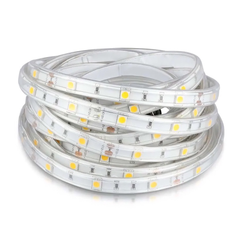 Banda LED SMD5050 RGB 30LED/m 70lm/m IP65 5M V-TAC 12V 4W/m [1]