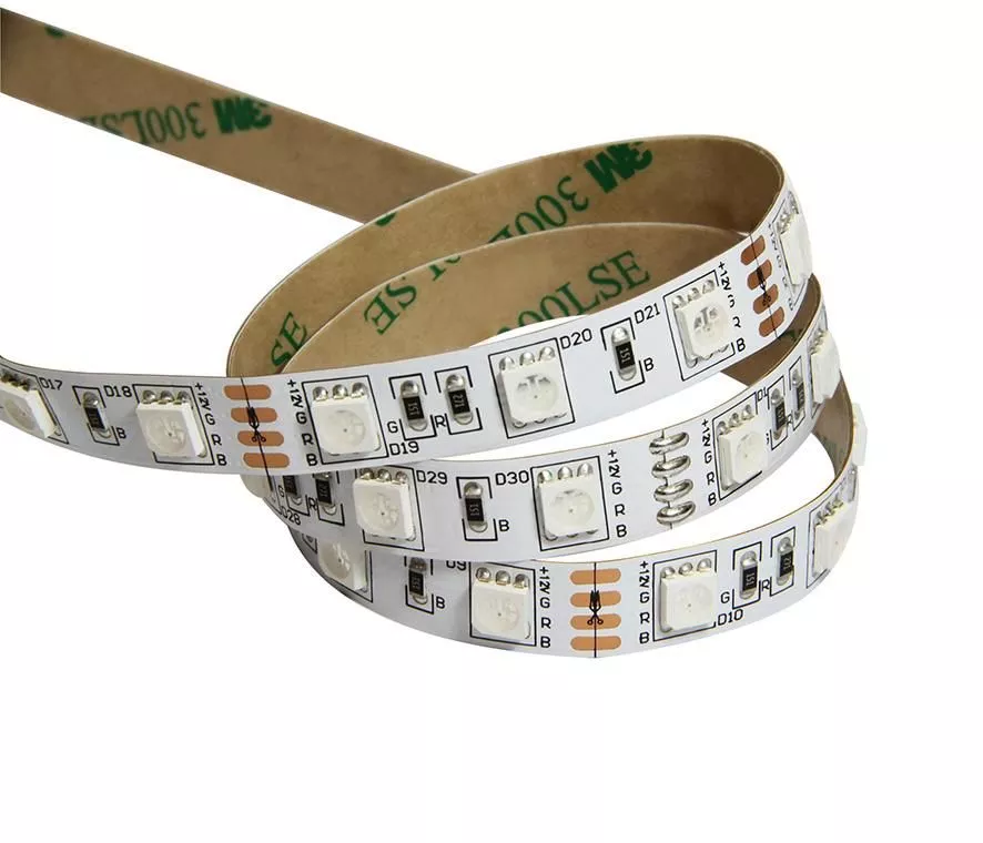 Banda LED RGB SMD5050 12V IP20 5m, 60LED/m, 14.4W/m – Iluminare vibrantă pentru orice spațiu [3]