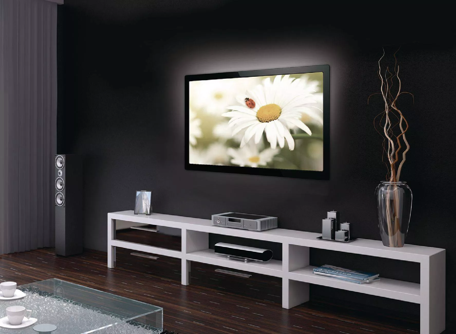 Banda LED USB 90cm 88lm 6500K alb rece Konig cu garanție 24 luni persoane fizice [2]