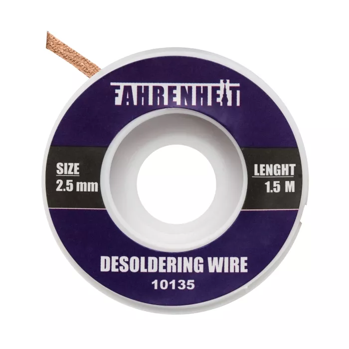 Pompe-Trese absorbante - Banda sugativă de fludor 1.5m x 2.5 mm Fahrenheit – IoElectronice.ro