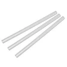 Batoane termoadezive - Bara silicon 7.4mm x 300mm transparent OEM, accesoriu baton plastic pentru diverse utilizări