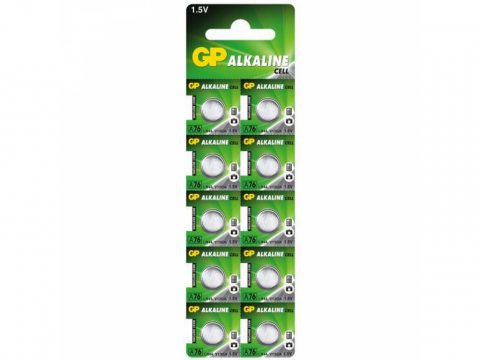 Baterii - Baterie buton alcalină AG13 LR44, 1.5V, 110mAh, pentru ceasuri, jucării, calculatoare – 1 Bucată