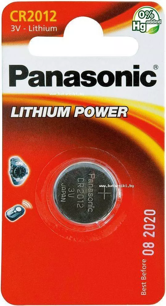 Baterii - Baterie buton litium Panasonic CR2012