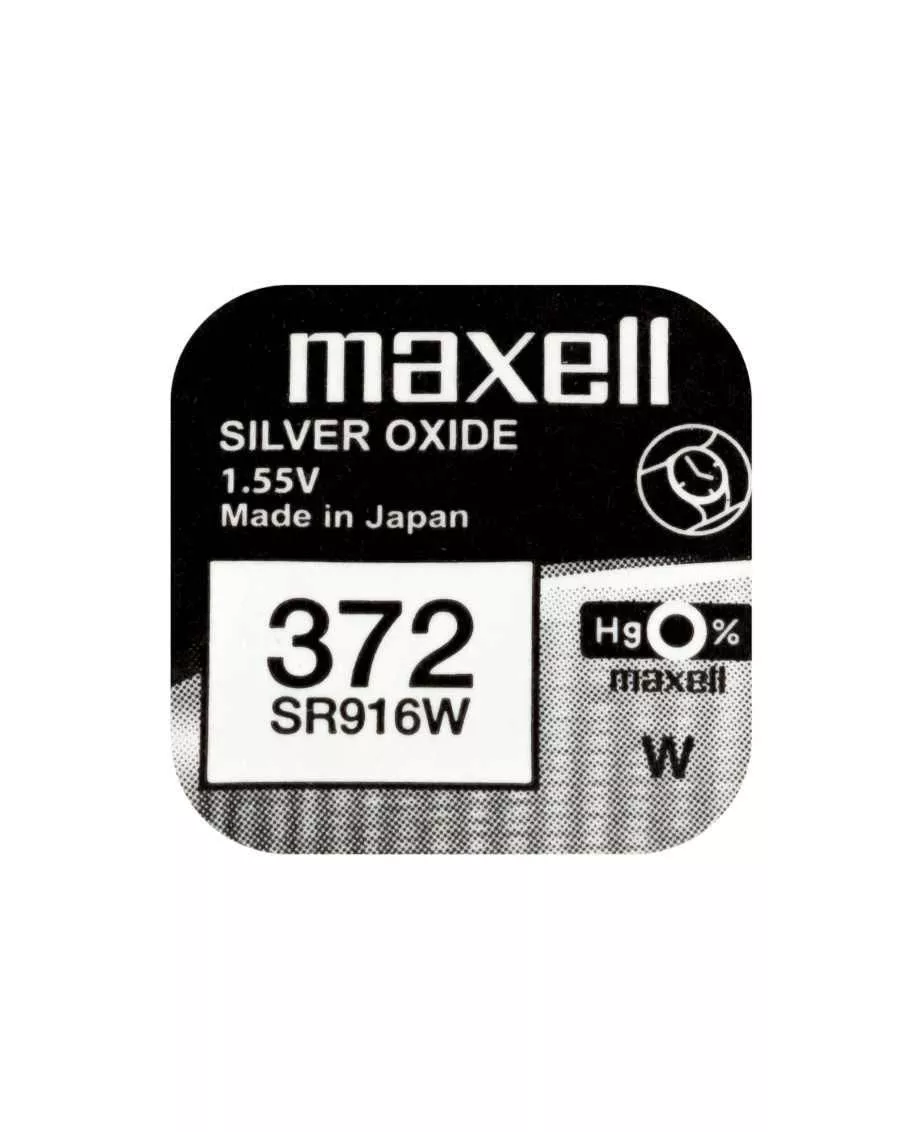 Baterii - Baterie ceas Maxell SR916W V372 1.55V oxid de argint 1buc – IoElectronice.ro