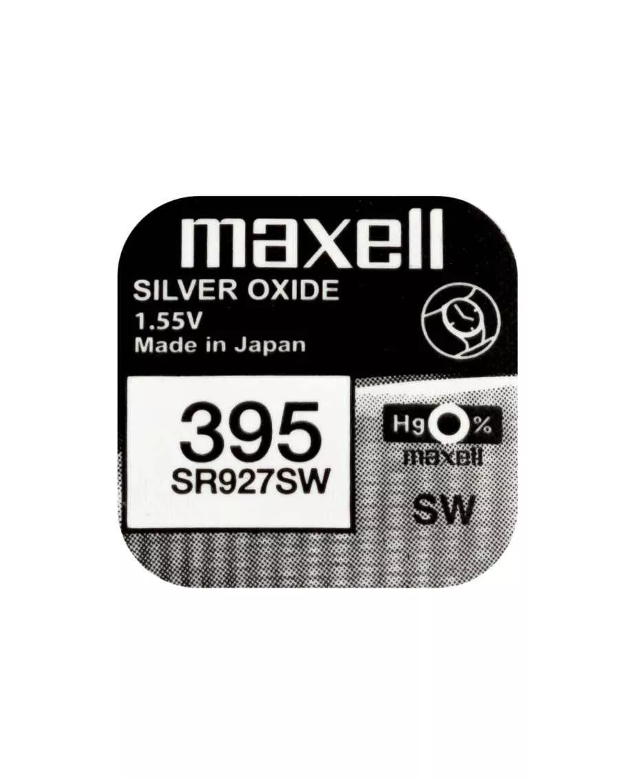 Electrice - Baterie ceas Maxell SR927SW V395 SR57 1.55V oxid de argint 1buc – IoElectronice.ro