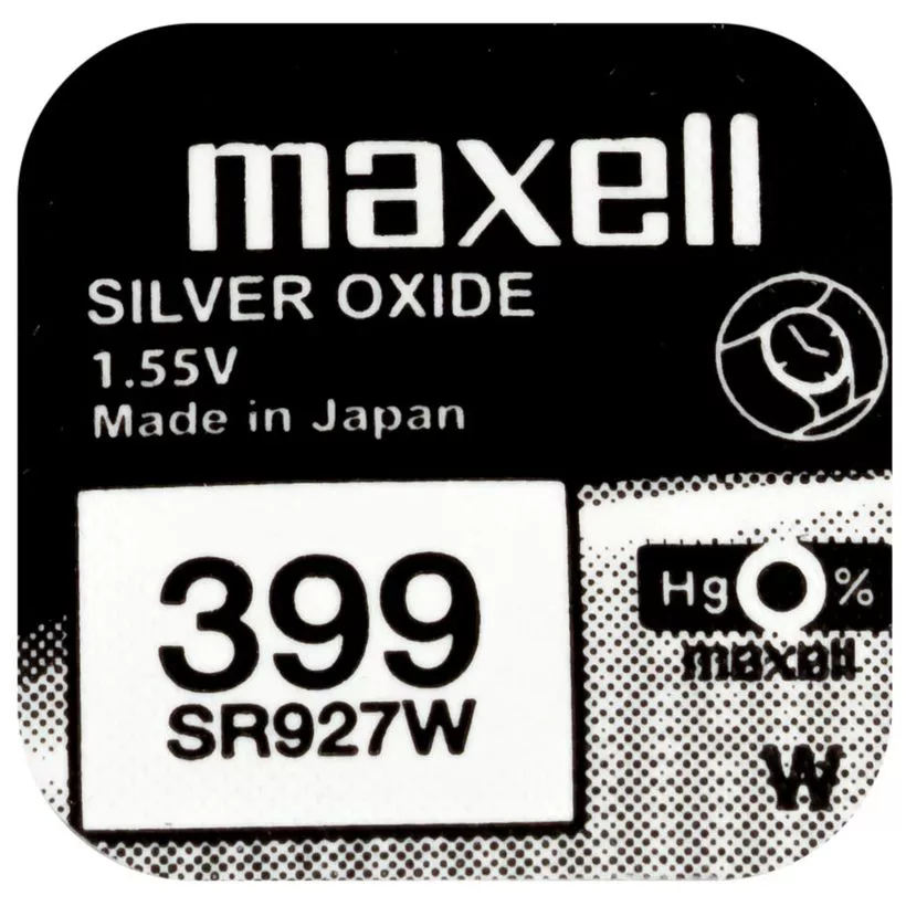 Electrice - Baterie ceas Maxell SR927W V399 AG7 1.55V oxid de argint – IoElectronice.ro