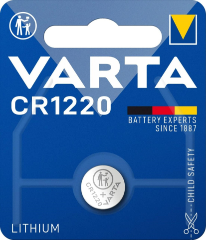 Baterii - Baterie CR1220 Varta 3V 35mAh litiu – IoElectronice.ro