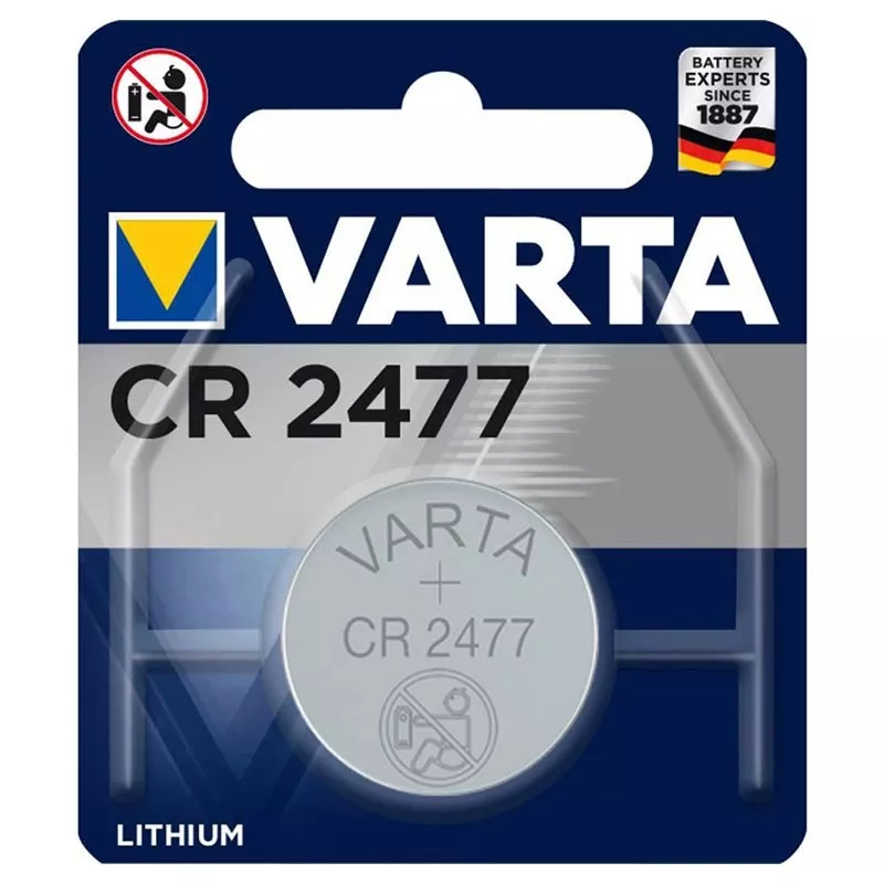 Baterii - Baterie CR2477 Varta Lithium 3V în Blister – Putere și Siguranță pentru Dispozitivele Tale