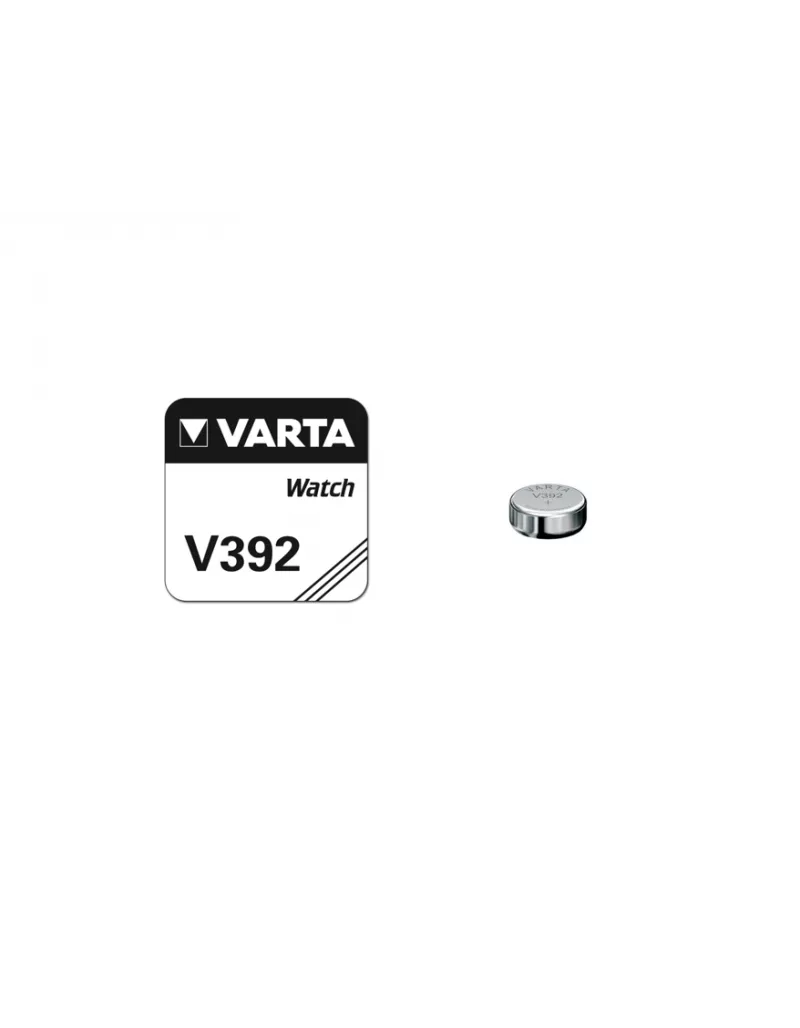 Electrice - Baterie V392 VARTA Silver Oxide 1.55V SR41SW AG3 7.9x3.6mm – IoElectronice.ro