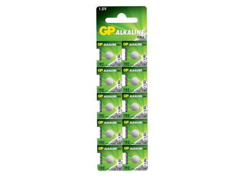 Electrice - Baterii buton alcaline GP AG3 10buc GP192-BL10