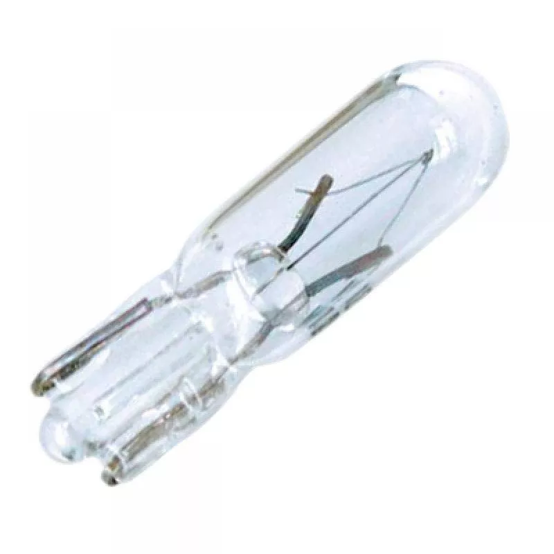 Bec auto 12V 1.2W alb clar incandescent W1.2W VIPOW soclu W2x4,6D [1]