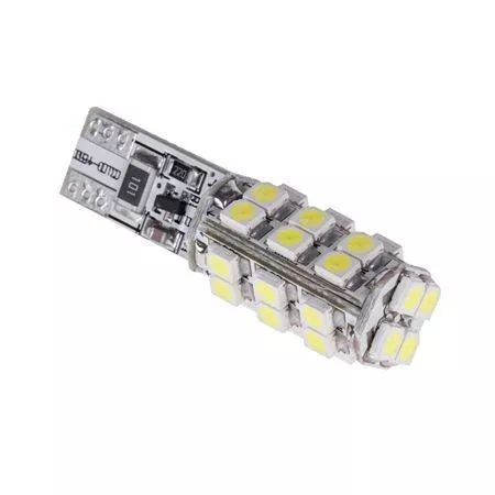 Becuri auto - Bec auto CANBUS T1 12V 28x3228 SMD alb Vipow – IoElectronice.ro