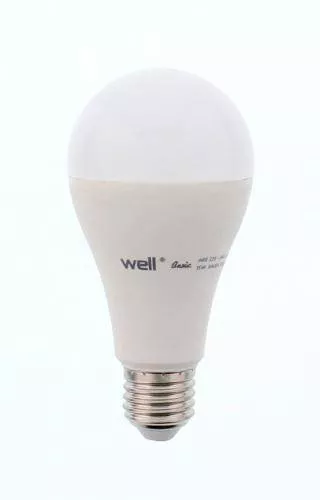 Becuri - Bec LED A65 E27 15W, Lumina Caldă, Eficiență A+, Durată 15000h, Flux 1200lm, 230V