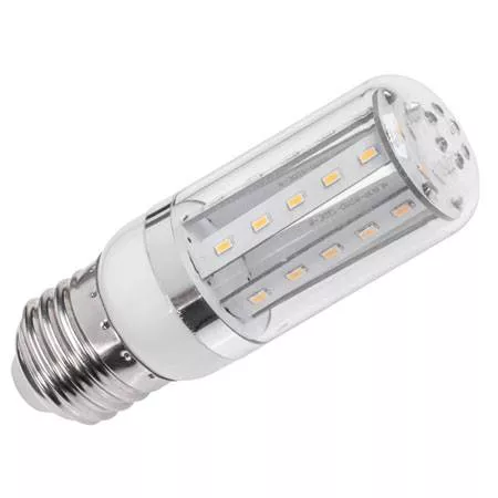 Becuri - Bec LED 34x 5050 4.5W E27 385lm 2900K alb cald Vipow – IoElectronice.ro