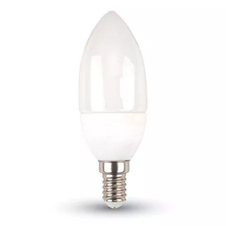 Becuri - Bec LED 5.5W E14 P45 3000K alb cald lumanare 470lm CHIP SAMSUNG V-TAC - IoElectronice.ro