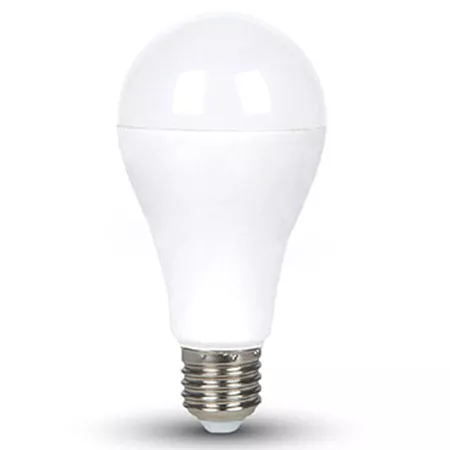 Becuri - Bec LED A65 E27 17W 6000K Alb Rece V-TAC – IoElectronice.ro