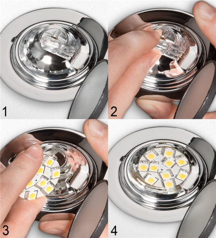 Bec LED G4 2W 12V alb cald 3000K 230lm Goobay 30588 – IoElectronice.ro [1]