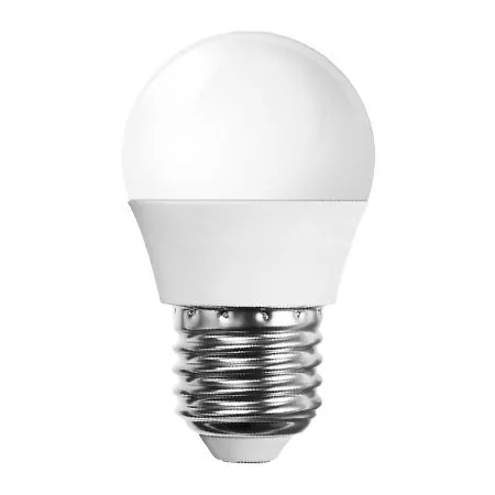 Becuri - Bec LED G45 E27 5.5W, 470lm, 4000K, Cip Samsung, Economie și Durabilitate, Design Modern